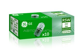 R5W 24V-5W (BA15s) (вибростойкая) HD 37898 (2627HD) (карт.уп.1шт. 10шт. в обл.) 2627HD