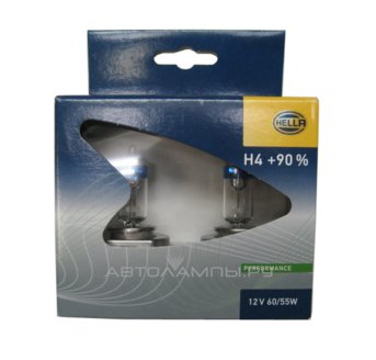 H4 12V- 60/55W (P43t) ( +90% света) Range Extension 8GJ 002 525-531